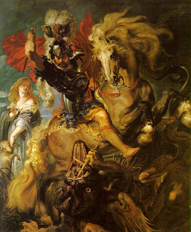 Peter Paul Rubens St George and the Dragon china oil painting image